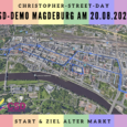 Am 20.08.2022 findet der Christopher Street Day in Magdeburg statt. Zusammen mit Cams-MD überträgt der offene Kanal Magdeburg das komplette Programm und die Demo des CSD Magdeburg. Vom OKMD kommt […]